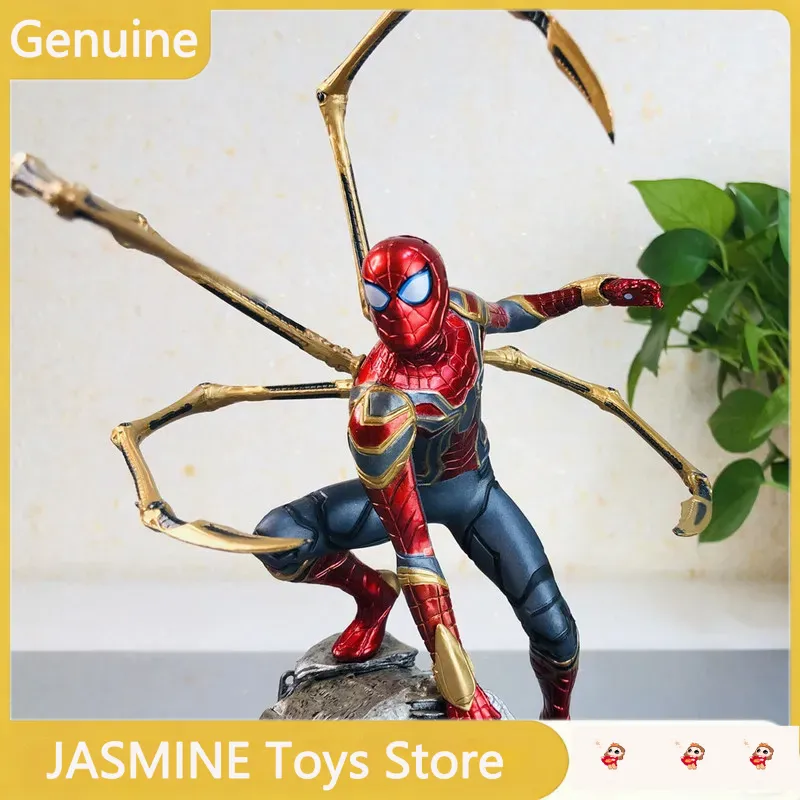 Anime Merchandise For Men - تمثال سبايدرمان بطول 17 سم، شخصية