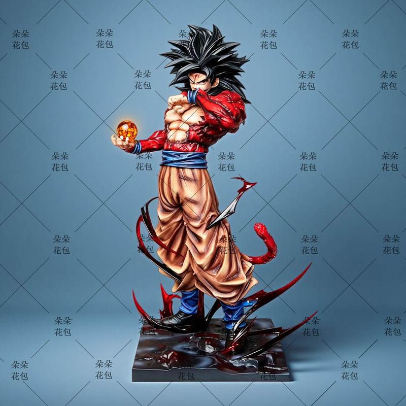 Anime Fan Merchandise - تمثال سون غوكو سوبر سايان 4