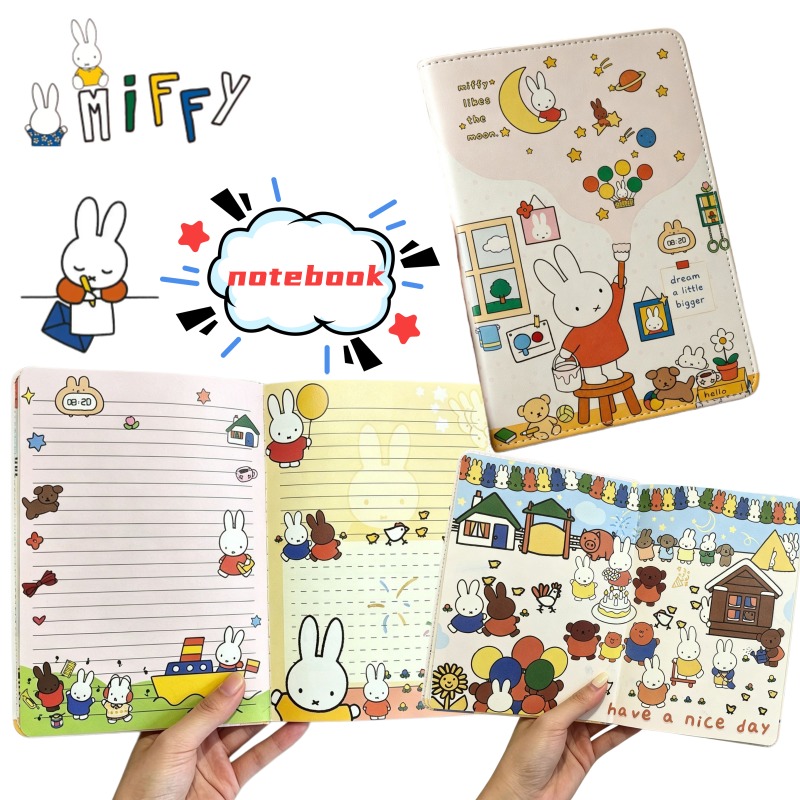 Art Book Illustration - دفتر ملاحظات جديد B6 ميفي لطيف