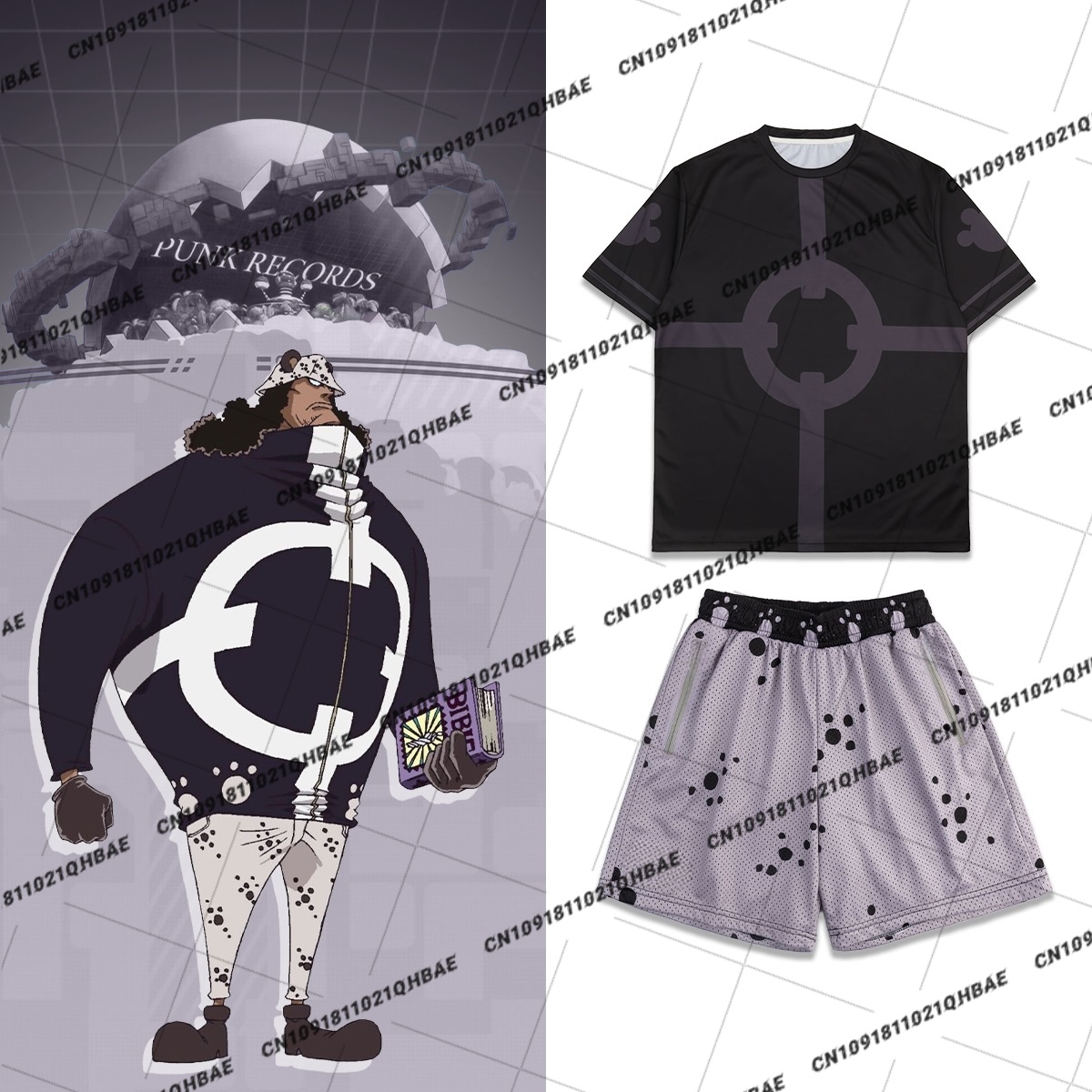 Anime Game Merchandise - طقم رياضي جديد للرجال مستوحى من