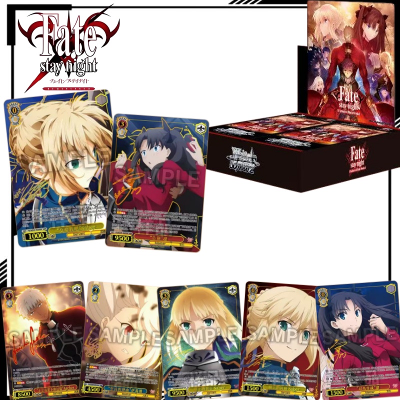 Fate Anime Merchandise - بطاقات FATE/STAY NIGHT القابلة للجمع، إصدار