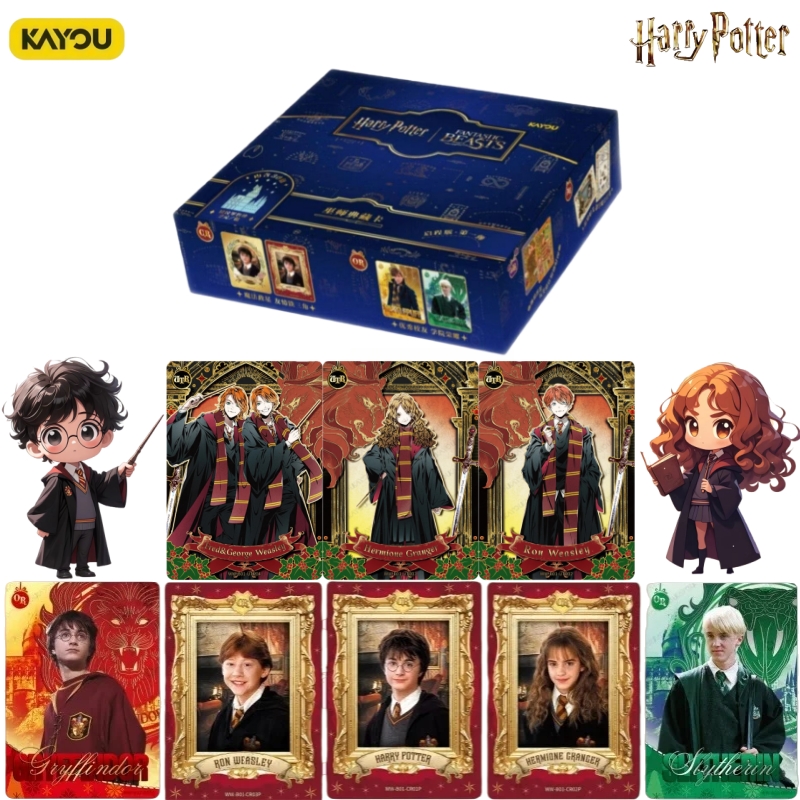 KAYOU جديد هاري بوتر بطاقات ال - مراجعة Anime Merchandise Bd وسعره