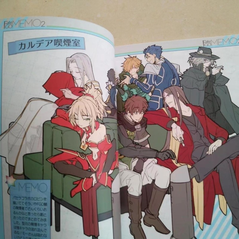 كتابان: Fate GO MEMO 1 و 2، كت - مراجعة Fate Anime Merchandise وسعره