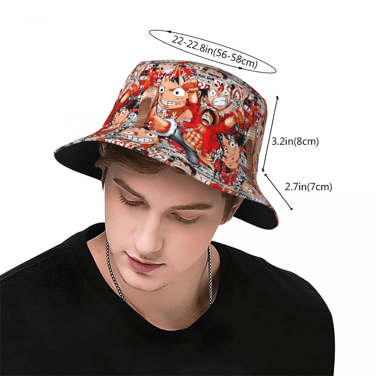 قبعة لوفي من أنمي ون بيس، قبعة - مراجعة Anime Merchandise For Men وسعره